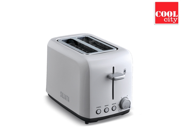 SUJATA -  POP UP TOASTER PT01 (2 SLICE) WHITE